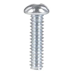 1/2 Length #2 Phillips Drive Import Fully Threaded Steel Pan Head Machine Screw Pack of 100 Yellow Zinc Plated #8-32 Thread Size Meets ASME B18.6.3 